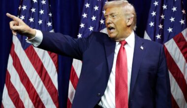 Prezydent Stanów Zjednoczonych Donald Trump w Waszyngtonie, 6 stycznia 2026 r.