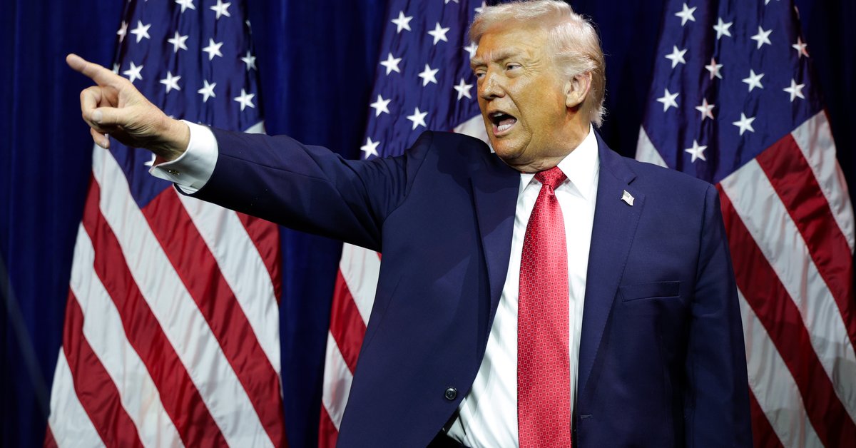 Prezydent Stanów Zjednoczonych Donald Trump w Waszyngtonie, 6 stycznia 2026 r.