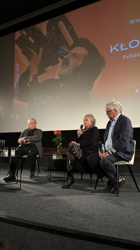 Krzysztof Zanussi, Krystyna Janda i Feliks Falk w Kinie Kultura (październik 2024 r.)