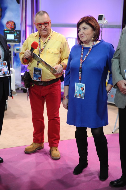 Jurek Owsiak i Lidia Niedźwiedzka-Owsiak