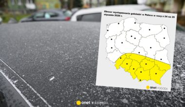 Groźne prognozy na nadchodzącą noc. Tu pojawi się niebezpieczna gołoledź