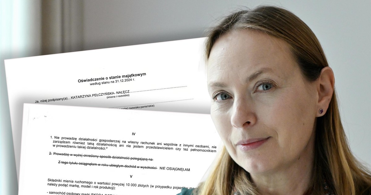Katarzyna Pełczyńska-Nałęcz odsłania majątek. Tak wspiera Polskę 2050
