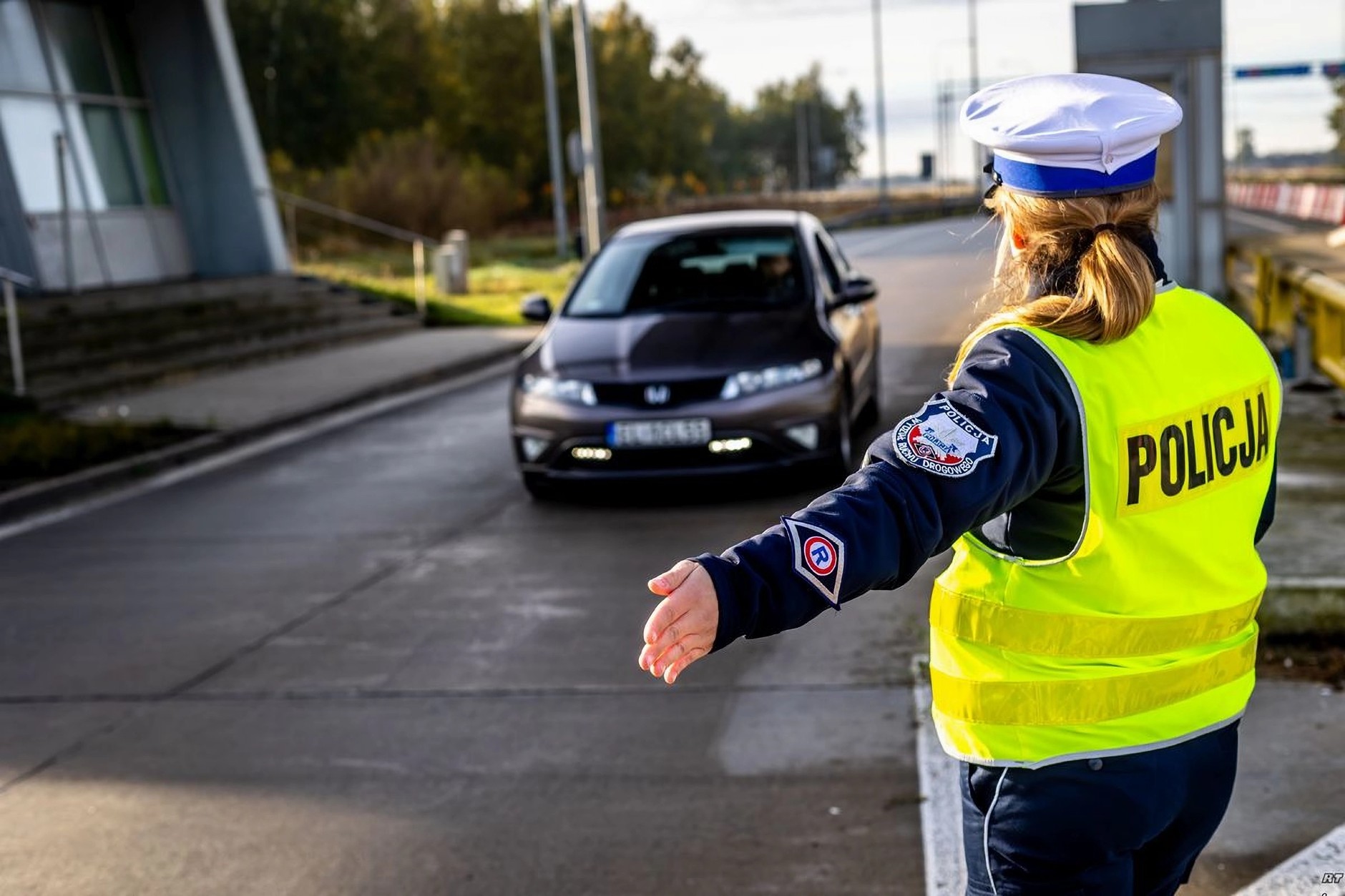 Kontrola trzeźwości na A1