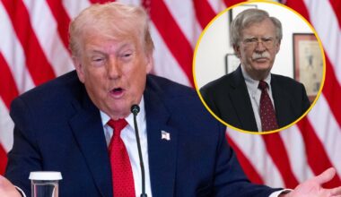 Na zdjęciu głównym prezydent Stanów Zjednoczonych Donald Trump, Waszyngton, USA, 16 stycznia 2026 r. W ramce były doradca ds. bezpieczeństwa narodowego prezydenta Trumpa, ambasador John Bolton (zdj. poglądowe)