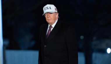 Co wydarzyło się na trasie przejazdu kolumny Trumpa? "Tajemniczy obiekt"