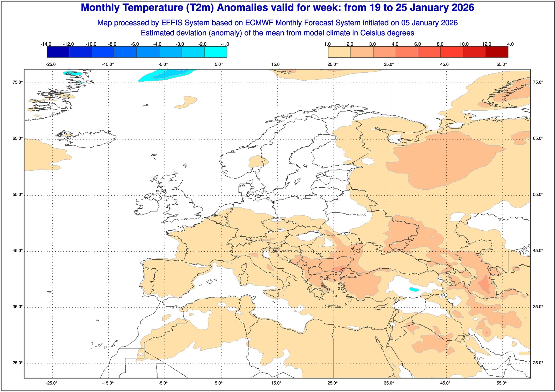 Dopiero po połowie stycznia wyższe temperatury powinny ogarnąć całą Polskę, ale nadal nie jest to pewne