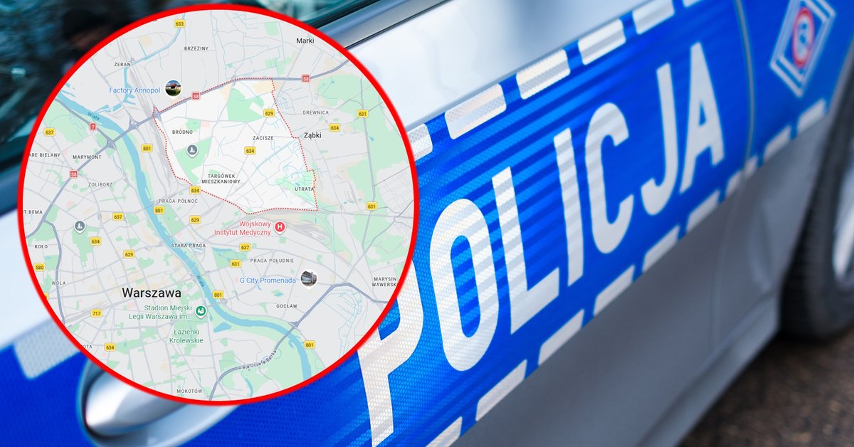 Tragedia na warszawskim Targówku. Dwie ofiary śmiertelne, mężczyzna zabarykadował się w domu