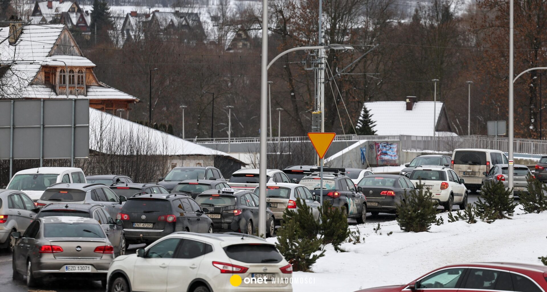 Sylwestrowicze wracają do domów. Gigantyczne korki na zakopiance