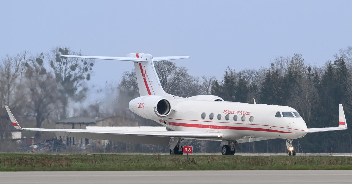 Rządowy samolot Gulfstream G550