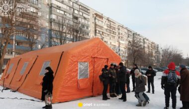 "Ludzie siedzą bez ogrzewania przez kilka dni w największe mrozy". Krytyczna sytuacja w Kijowie