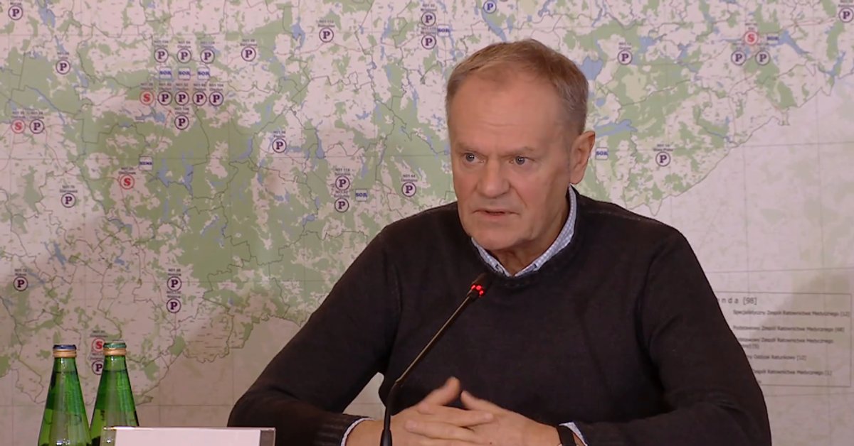 Donald Tusk o sytuacji pogodowej w Polsce. "Mobilizacja nie może się zakończyć"