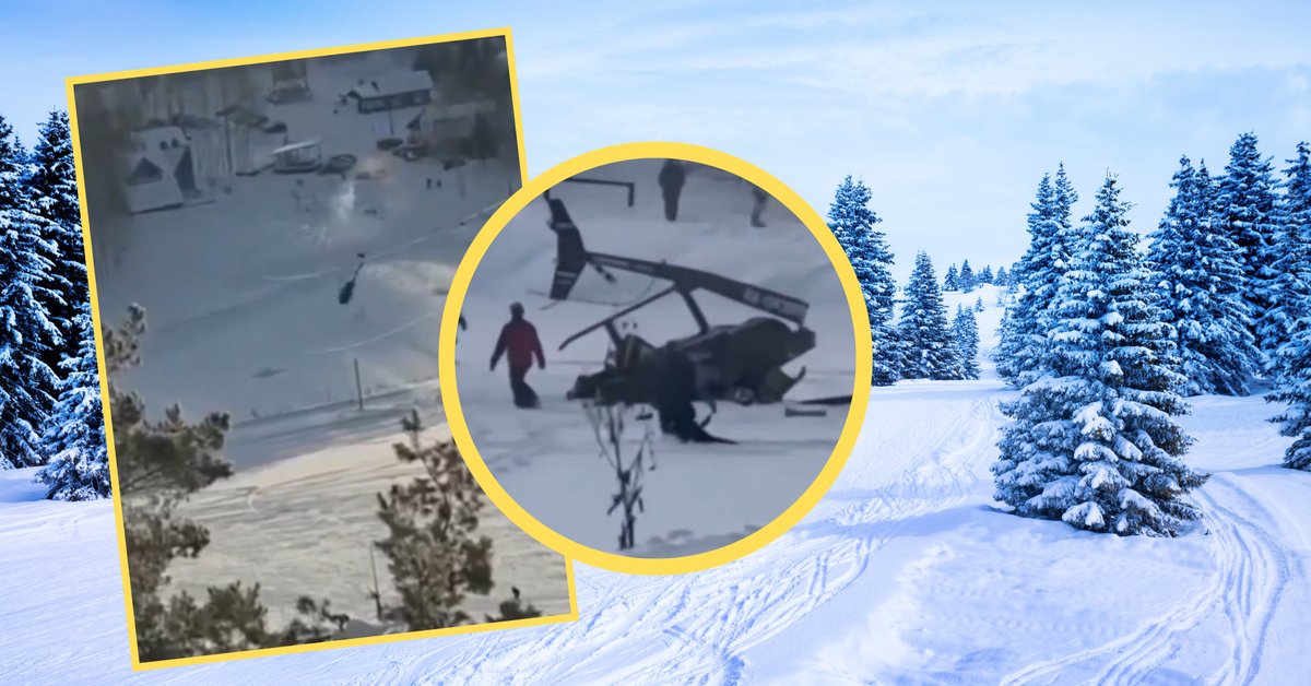 Katastrofa helikoptera w Rosji. Są ofiary śmiertelne [WIDEO] - Onet