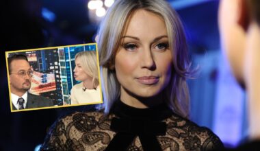 Michał Suchor, Magdalena Ogórek (Kadr z programu "Studio Magdaleny Ogórek")