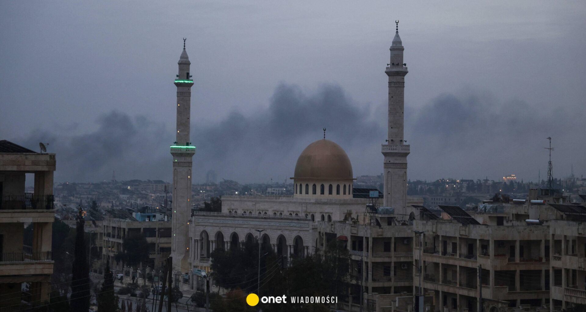Zaognia się sytuacja w Syrii. Kłęby dymu nad Aleppo