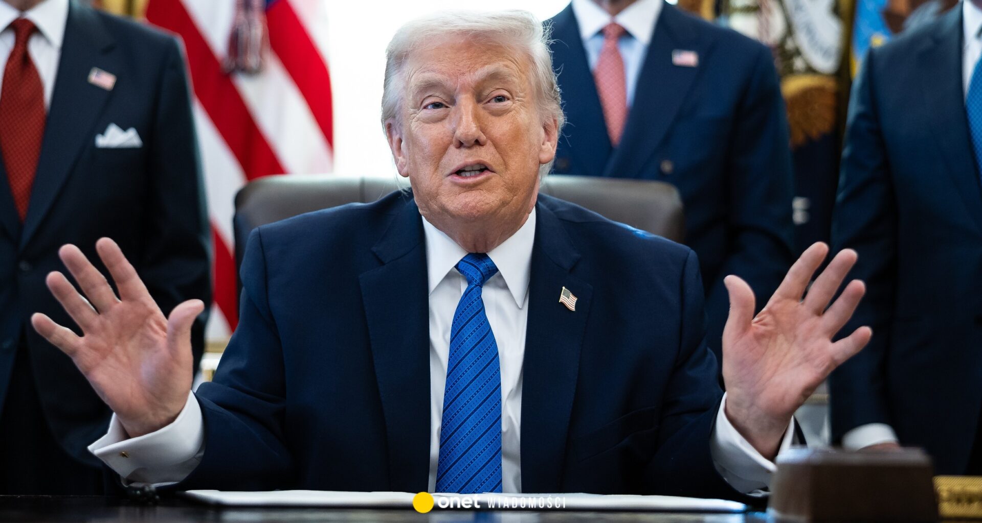 Donald Trump chwali wprowadzone cła. "Ameryka powróciła"