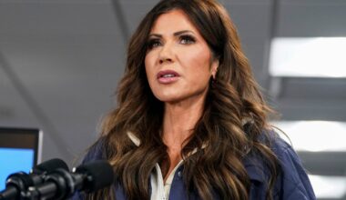 Sekretarz bezpieczeństwa wewnętrznego USA Kristi Noem