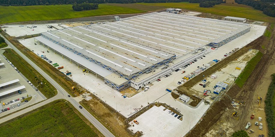 Hala produkcyjna Eko-Okna w Wodzisławiu Śląskim