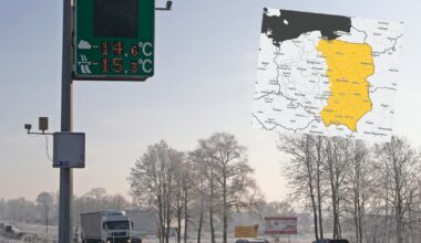 IMGW ostrzega przed siarczystym mrozem (screen: IMGW)