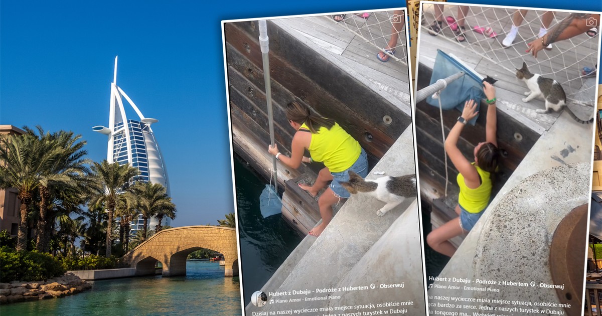 Pani Ania została bohaterką w Dubaju. Nie każdy by się na to zdobył