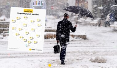 W piątek szykują się burze śnieżne. Sprawdź, gdzie pogoda da się mocno we znaki