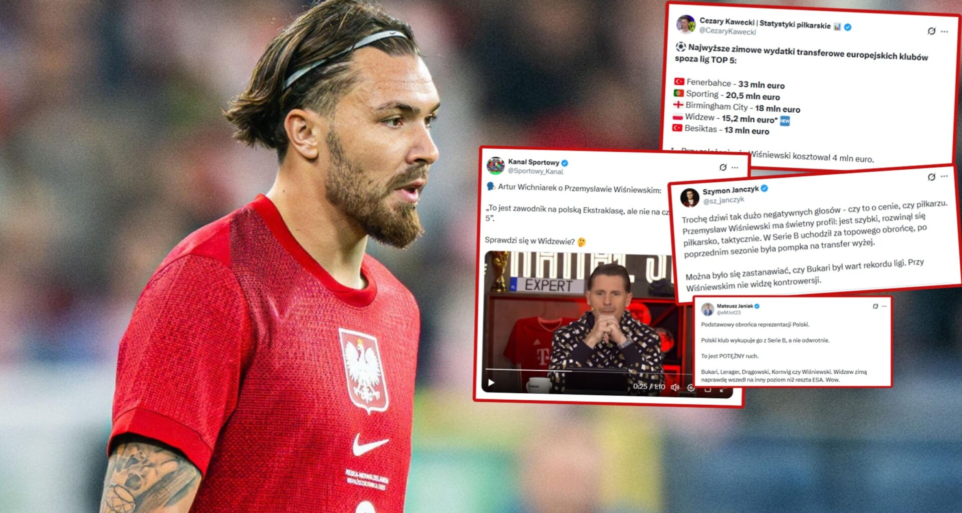 Przemysław Wiśniewski i komentarze po transferze do Widzewa