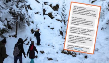 Komunikat naczelnika TOPR