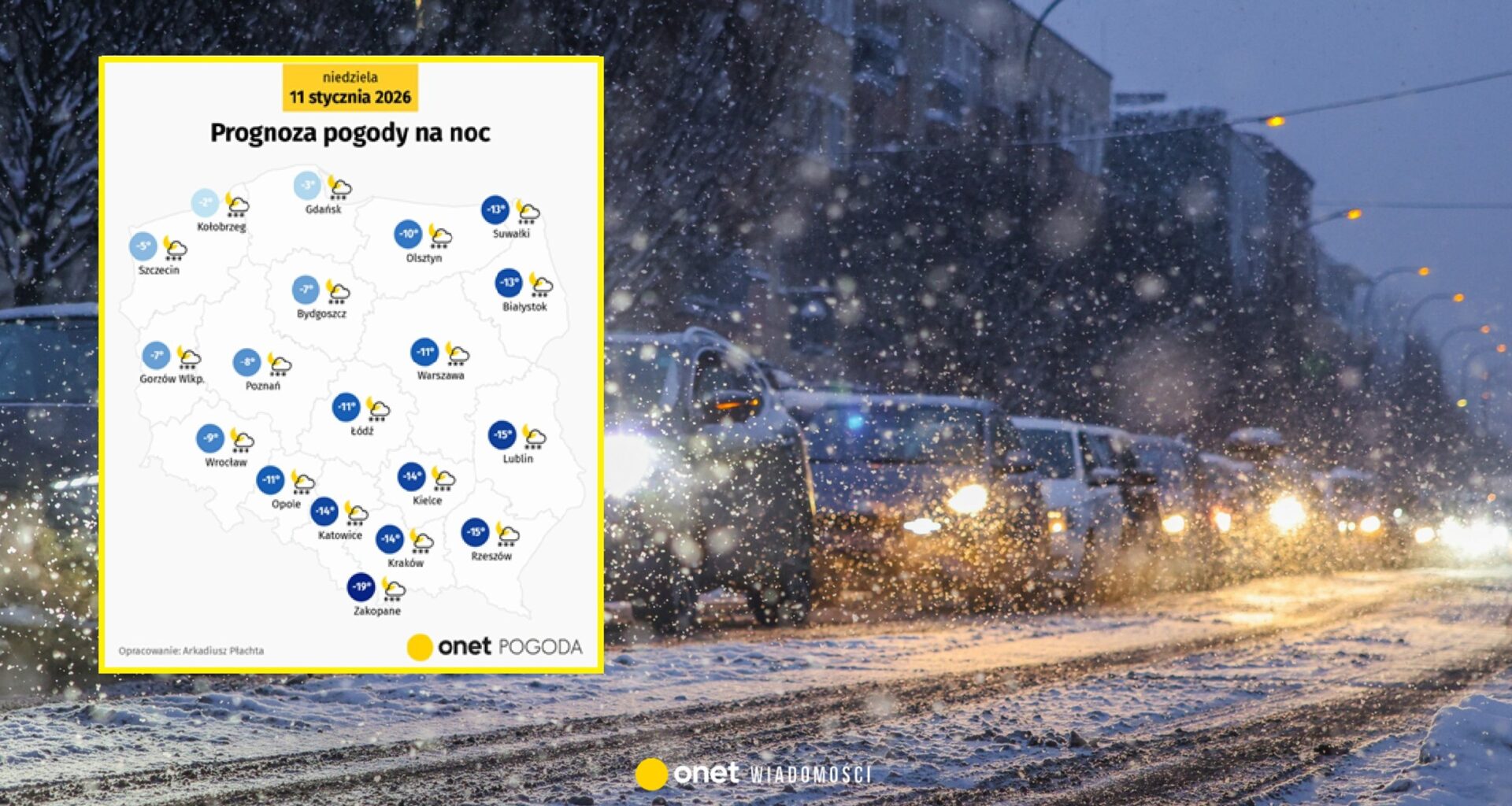 Polska na progu śnieżyc i jeszcze większego mrozu. Mamy nową pogodę na dziś