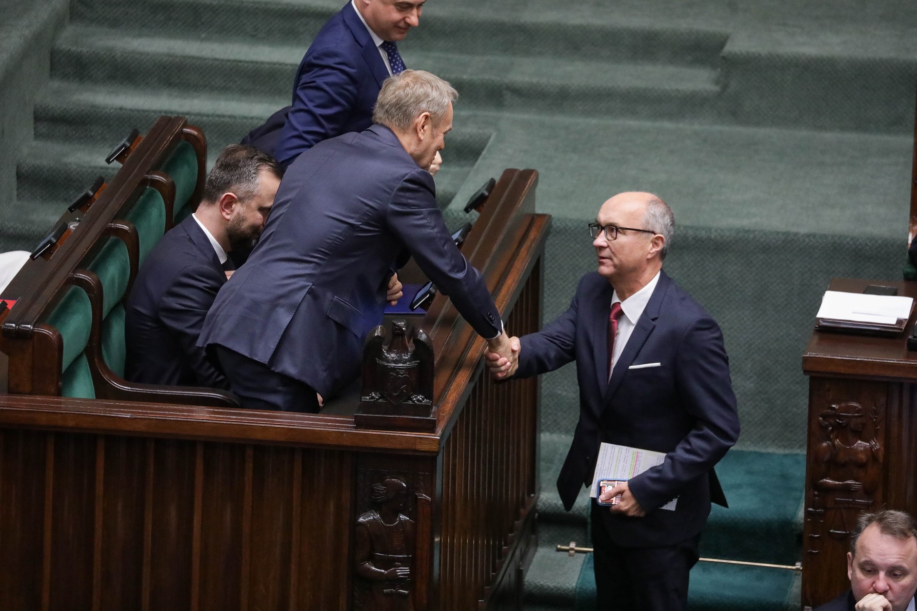 Donald Tusk i Włodzimierz Czarzasty