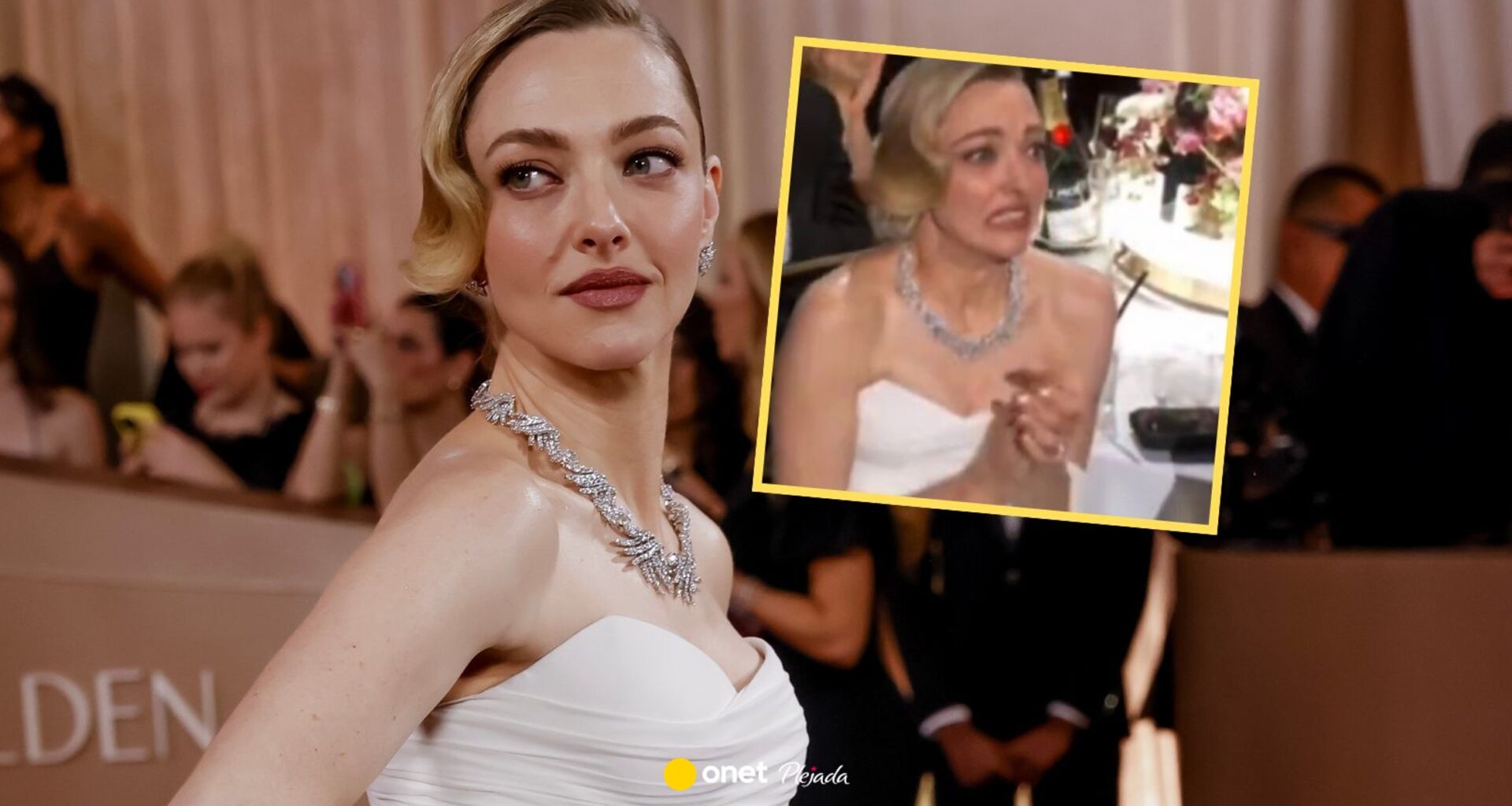 Amanda Seyfried bez Złotego Globu. Jej reakcja na przegraną stała się viralem [WIDEO]