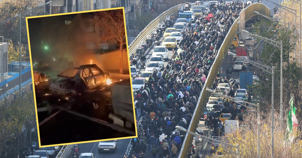 Protesty w Iranie nie ustają. USA przesuwają tam swoje siły zbrojne