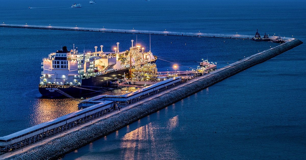 Dostawa z USA do gazoportu w Świnoujściu