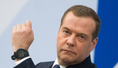 Miedwiediew sugeruje porwanie kanclerza Niemiec. Jest reakcja Berlina