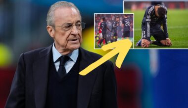 Florentino Perez i piłkarze Realu Madryt