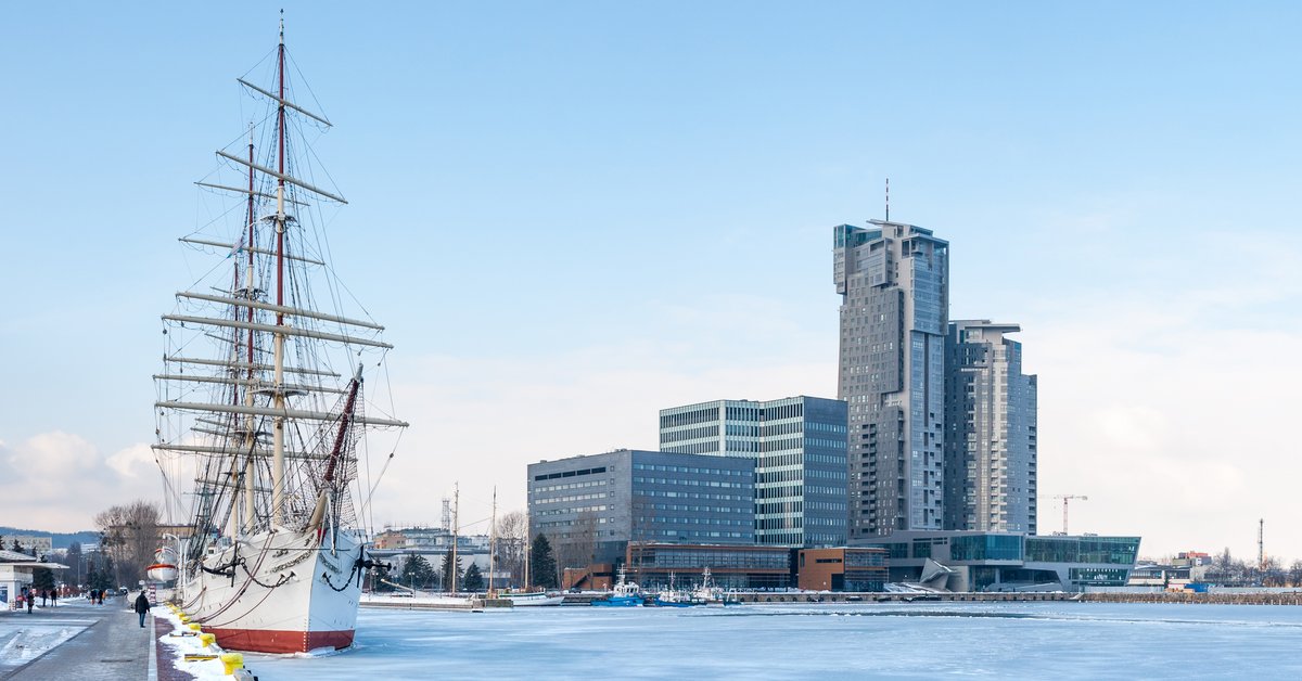Gdynia nabrzeże