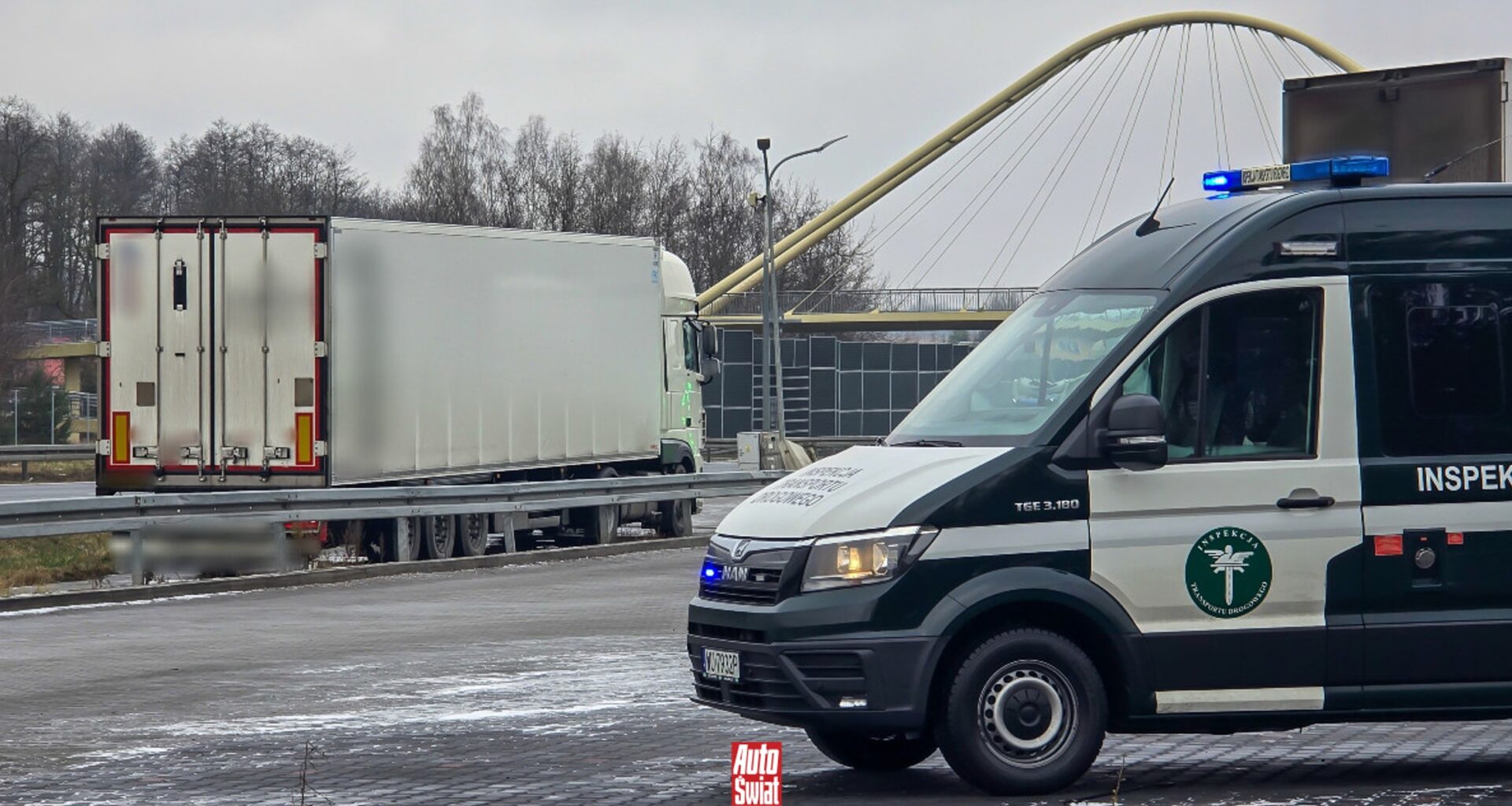 Inspektorzy ITD zatrzymali "turecki ekspres". Kierowca dostał rekordowy mandat