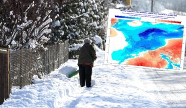 W styczniu zima pokaże na co ją stać (screen: copernicus.eu)