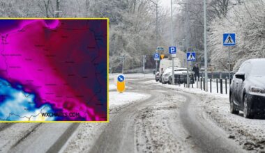 Od czwartku z północy zacznie spływać bardzo zimna masa powietrza