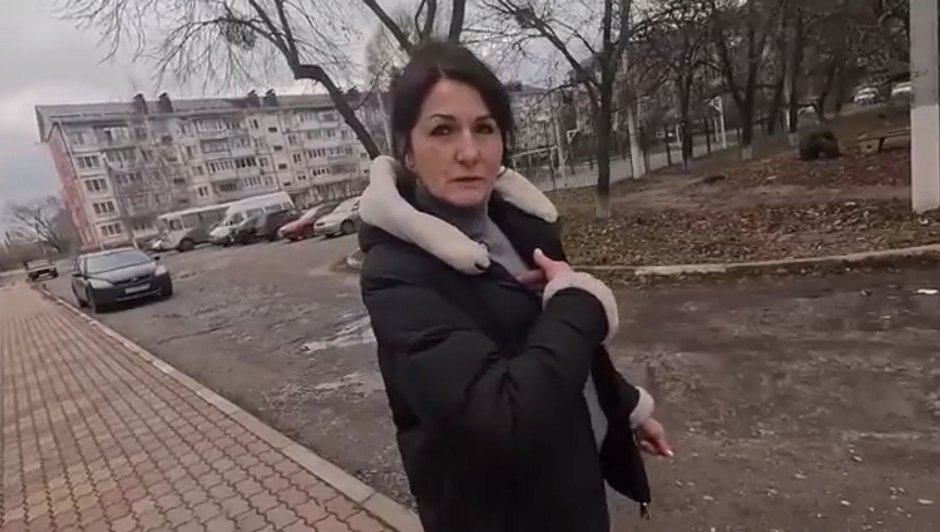 Swietłana, mieszkanka Szebekina, która przeżyła atak recydywisty Aleksieja Kostrikina