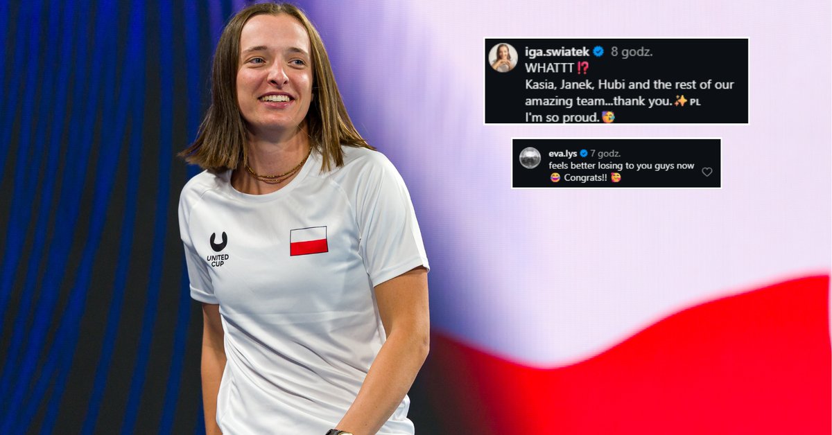 Wpis Evy Lys pod postem Igi Świątek