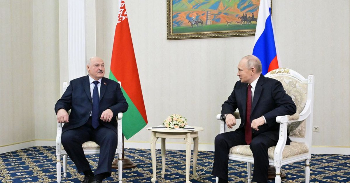 Alaksandr Łukaszenka i Władimir Putin. Zdj. president.gov.by