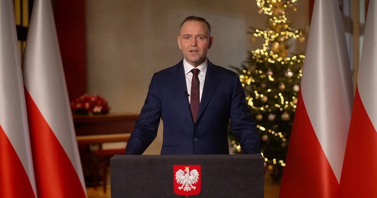 Pierwsze orędzie noworoczne Nawrockiego. "Trzy cele"