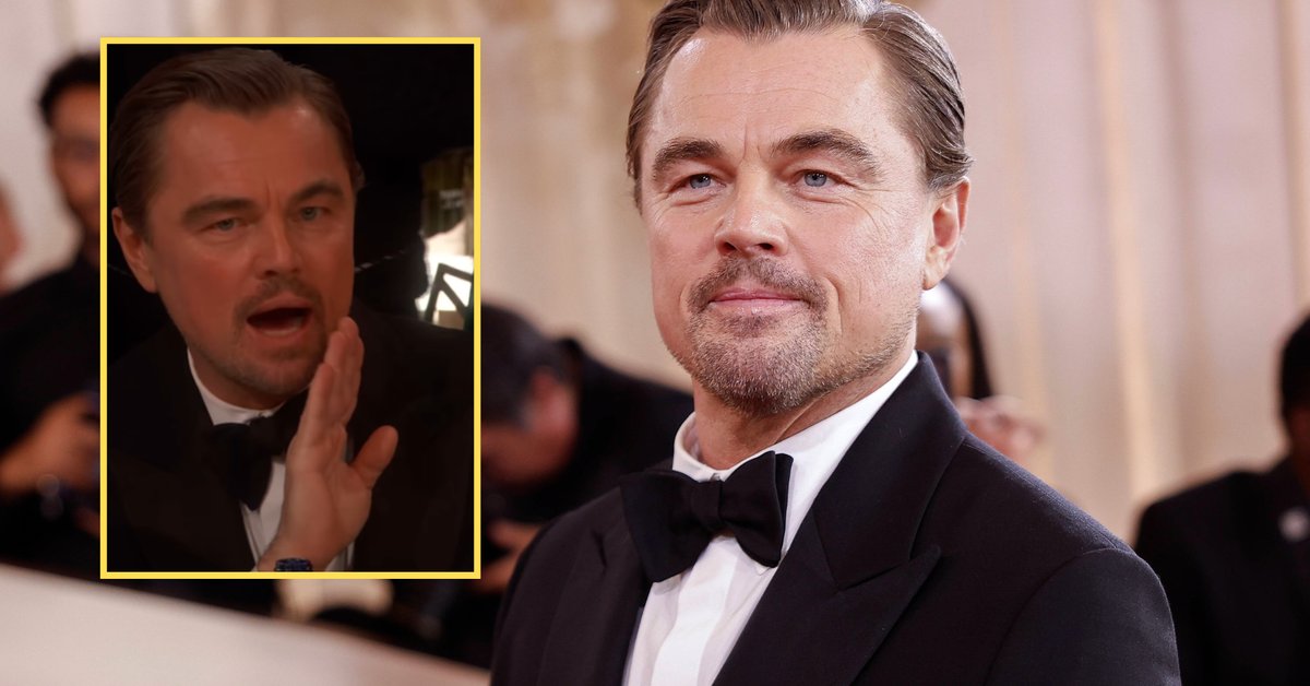 Cały świat widział zachowanie DiCaprio. Wyszło na jaw, z kim rozmawiał - Onet