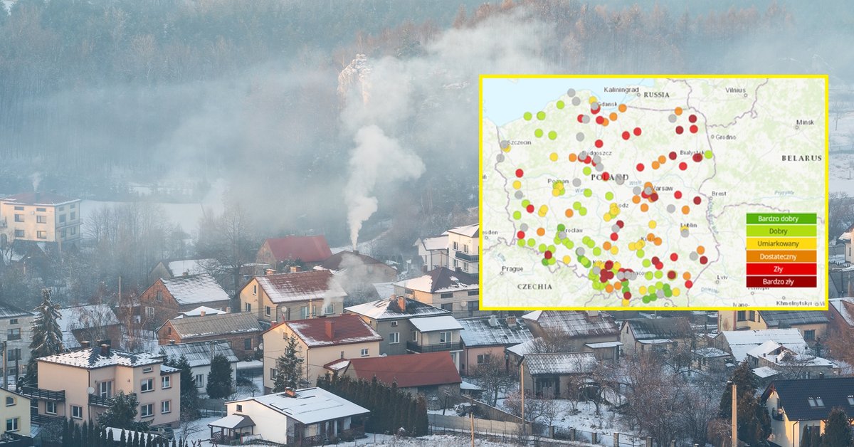 Alert RCB. Gęsty smog spowija Polskę. Fatalne powietrze nie tylko w Krakowie