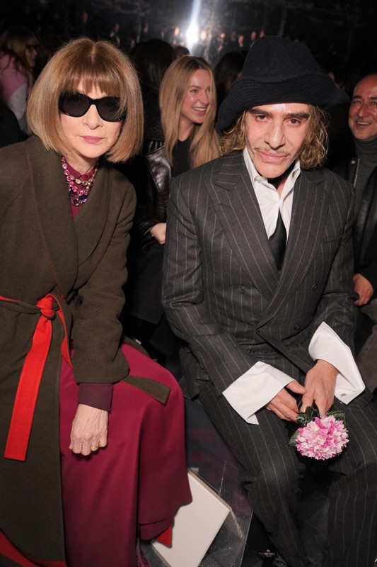 Anna Wintour i John Galliano 
