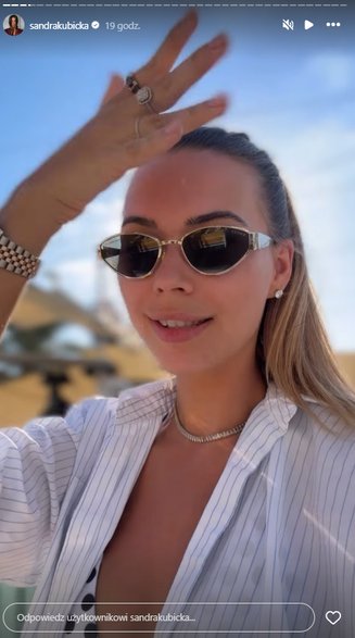 Sandra Kubicka w Dubaju
