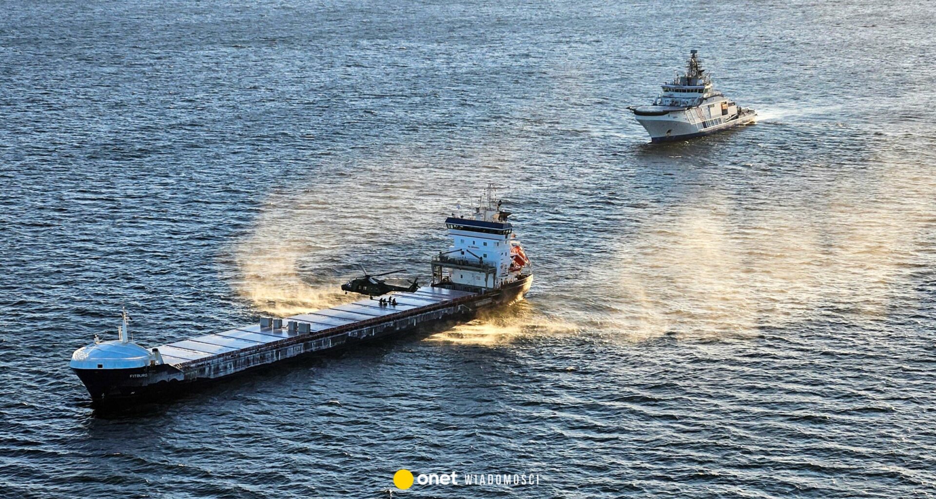 Kolejny incydent na Bałtyku. Finowie aresztowali dwóch członków załogi statku z Rosji