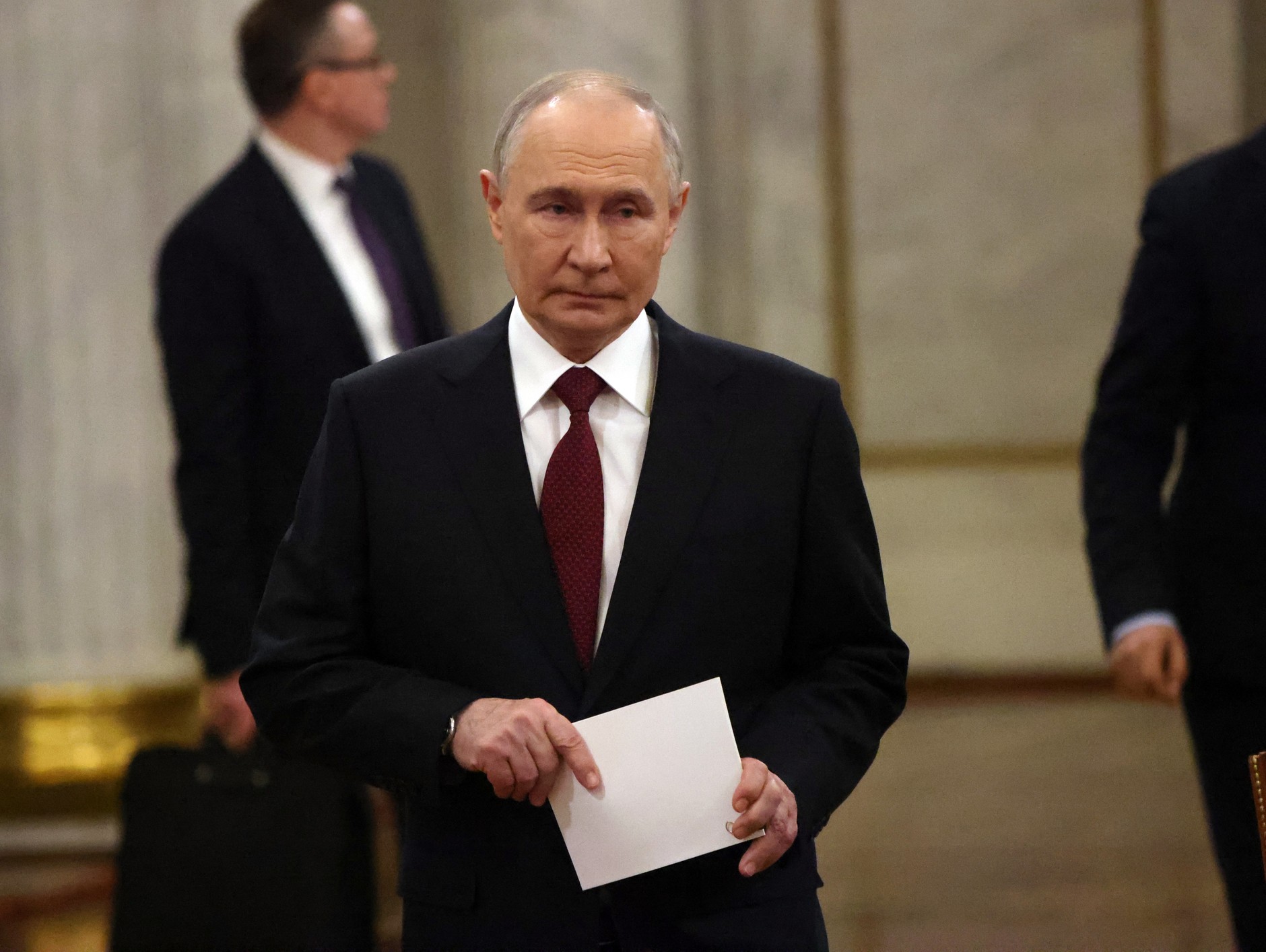 Prezydent Rosji Władimir Putin w Sankt Petersburgu, 22 grudnia 2025 r.