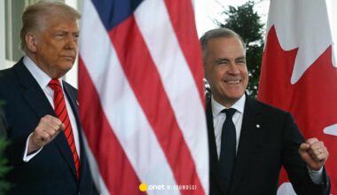 Donald Trump zagroził cłami Kanadzie. Premier Mark Carney reaguje