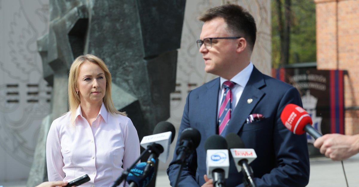 Szymon Hołownia wskazuje powody odejścia żony z wojska