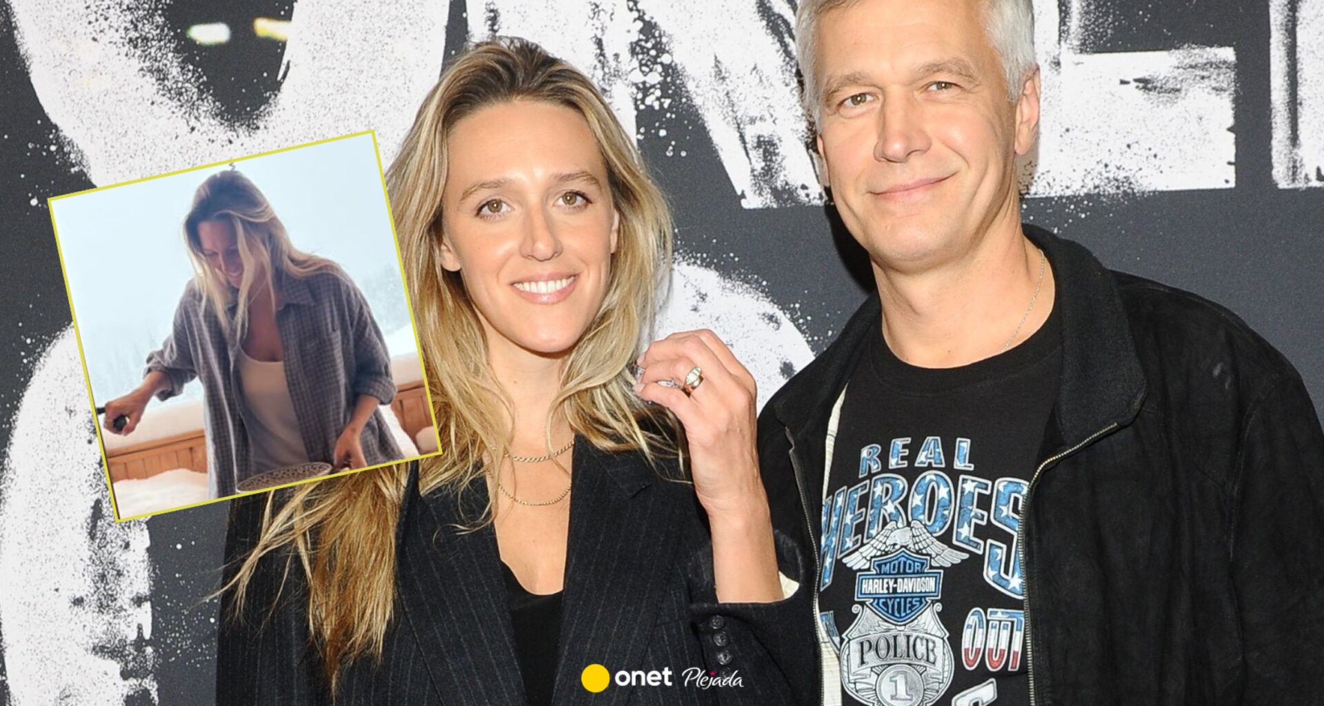 Ola Żebrowska wyszła na mróz bez spodni. Michał Żebrowski pospieszył z komentarzem